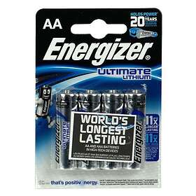 Energizer ULTIMATE LITHIUM AA LR6 4-PACK