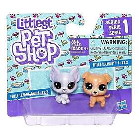 Littlest Pet Shop Frilly Lepapillon & Pitley Bullbury Mini Pet Pair