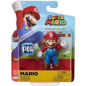 Block Super Mario Mario with Pow Action Figure