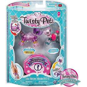 Twisty Petz 3-Pack Serie 3 Stomperz Elefant & Babypuff Kitty