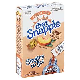 Diet Snapple On-The-Go Drink Mix Peach Tea 21g