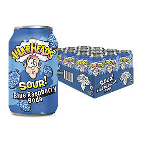 Warheads Sour Soda Blue Raspberry 355ml x 12st