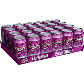 Barr Raspberryade 33cl x 24st - Hitta bästa pris på Prisjakt