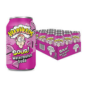 Warheads Sour Soda Watermelon 355ml x 12st