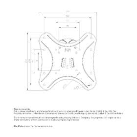 Hama Fix TV Wall Bracket (108724)