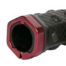 RymeBikes Lock Grip Hexagonal Röd 130 mm