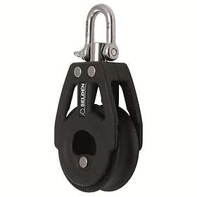Selden Block Enkelt 10mm Svirv.kull.