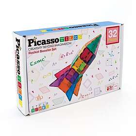 Rocket Booster Magnetic Tiles set 32pcs, Picasso