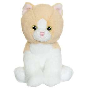 Teddykompaniet Kattunge Gosedjur 18 cm Beige