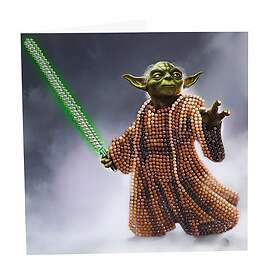 Crystal Card Kit Yoda Craft Buddy 18x18 cm