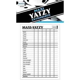 Yatzy Maxi Extra Block