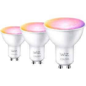 WiZ Wi-Fi Spot GU10 50W RGB 3-pack