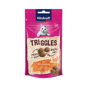 Vitakraft Triggles Turkey Cat Treats 40g