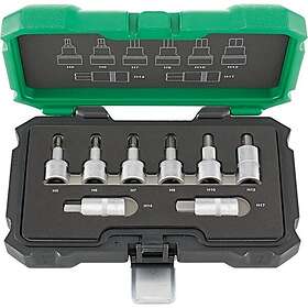 Fortis Hylssats 1/2" Insex 8-Delar 5-17mm