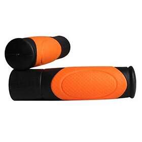 Dutch Perfect Grip Pair Handlebar Grips Orange,Black 120 mm