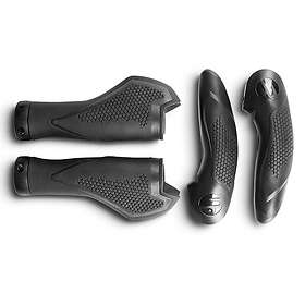 Natural Fit Comfort Bar Ends Large Grips Black L