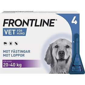 Frontline vet. Hund 20-40kg spot-on lösning 100 mg/ml 4x2,68ml