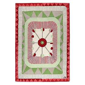 InHouse Group Matta Zigzag, B160 L230, Röd