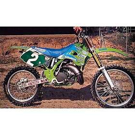 Kawasaki Tecnosel Team 97 14v01 Seat Cover Blå