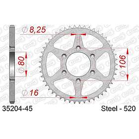 Afam 35204 Rear Sprocket Silver 45t