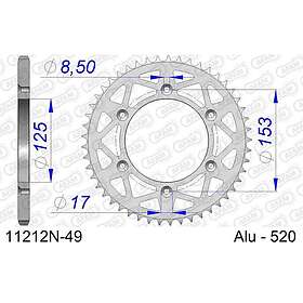 Afam 11212n Rear Sprocket Silver 49t