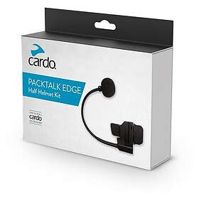 Cardo Packtalk Edge Audio Base With External Microphone For Open Face Helmet Svart