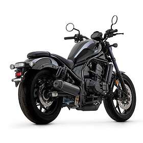 Arrow Rebel With Carbon Fibre End Cap Honda Cmx 1100 Rebel ´21-22 Muffler Silver