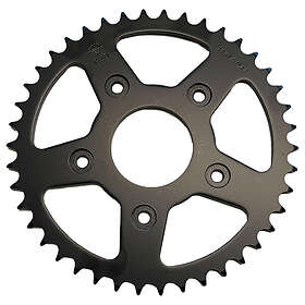Jt Sprockets Silver 520 Jtr486.43zbk Steel Rear Sprocket 43t