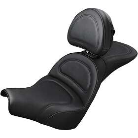 Saddlemen Explorer Harley Davidson Seat W/backrest Svart