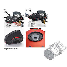 Givi Tanklock Fitting Flange Bmw S 1000 Rr/r&r 1200 Gs/gs Adventure/r/s/nine T&r Nine T Scrambler Svart