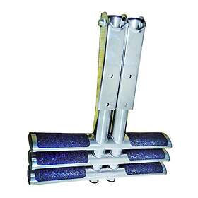 Oem Marine 3 Steps Stainless Steel Ladder Silver 37 x 36 cm