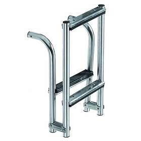 Forniture Nautiche Italiane Silver Stainless Steel 3 Steps Ladder 80 X ...