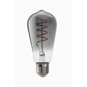 Airam Filament Ledlampa Edison Smoke 4,5W 1800K dimbar