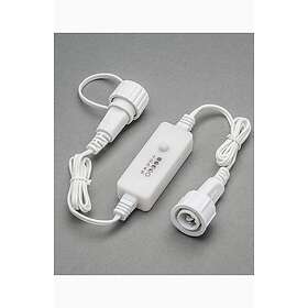 Konstsmide Dimmer vit 5 steg "soft cable" ute, DC. 24V/IP44