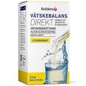 Biosalma Vätskebalans Direkt Citron Dospåsar 21 St