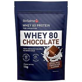 Biosalma Whey 80 Choklad Vassleprotein 1 Kg