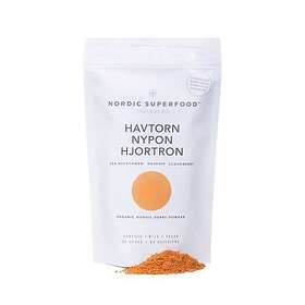 Nordic Superfood Yellow Havtorn Nypon Hjortron Pulver 80g