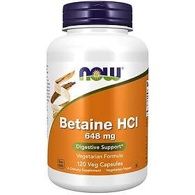 Now Betaine Hcl Kapslar 120 St