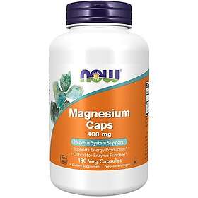 Now Magnesium 400 Mg Kapslar 180 St