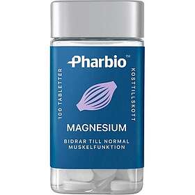 Pharbio Magnesium Tabletter 100 St