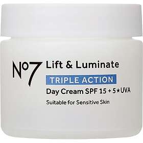 No7 Lift&Luminate Day Cream Spf 15 Återfuktande Dagkräm 50 Ml