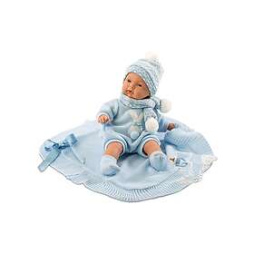 Llorens Joelle doll crying with a blanket, 38 cm (LL-38937)
