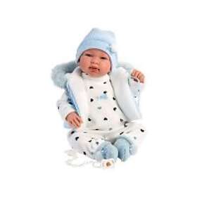 Llorens Babydukke gråtende Tino 44cm