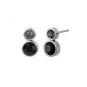 Bud to Rose Örhänge Lima duo earring black/silver
