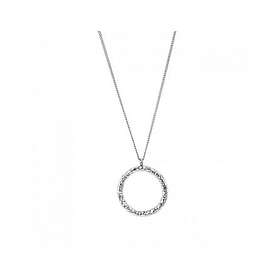 Bud to Rose Halsband Ridge long necklace silver