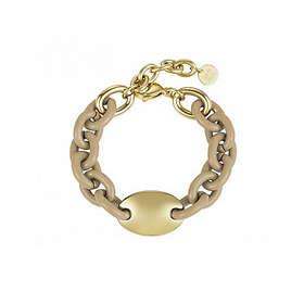 Bud to Rose Armband Alex Enamel Sand/gold
