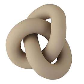 Cooee Design Knot Table Skulptur 9 x 19 x 15 cm Sand