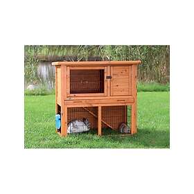 Trixie natura guinea pig hutch with outdoor run 104 × 97 × 52 cm brown