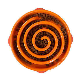 Outward Hound Fun Feeder Slo-Bowl Large orange