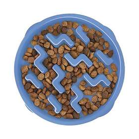 Outward Hound Fun Feeder Slo-Bowl Small blå